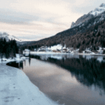 Blue White Modern Coming Soon Promo for Winter Video (200 x 200 px)