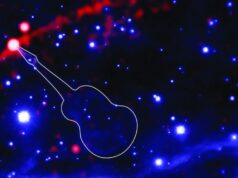 La Nebulosa Chitarra: quando una stella rock lascia la sua scia nel cosmo