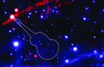 La Nebulosa Chitarra: quando una stella rock lascia la sua scia nel cosmo