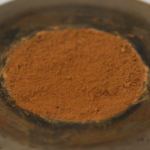 powder in a sample container (credits – A.Valantinas)