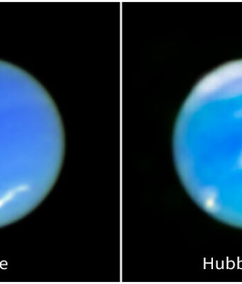 Il JWST cattura le aurore brillanti su Nettuno