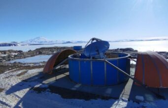 SOLARIS: LE PRIME IMMAGINI IN BANDA RADIO DEL SOLE DAL NUOVO OSSERVATORIO ITALIANO IN ANTARTIDE