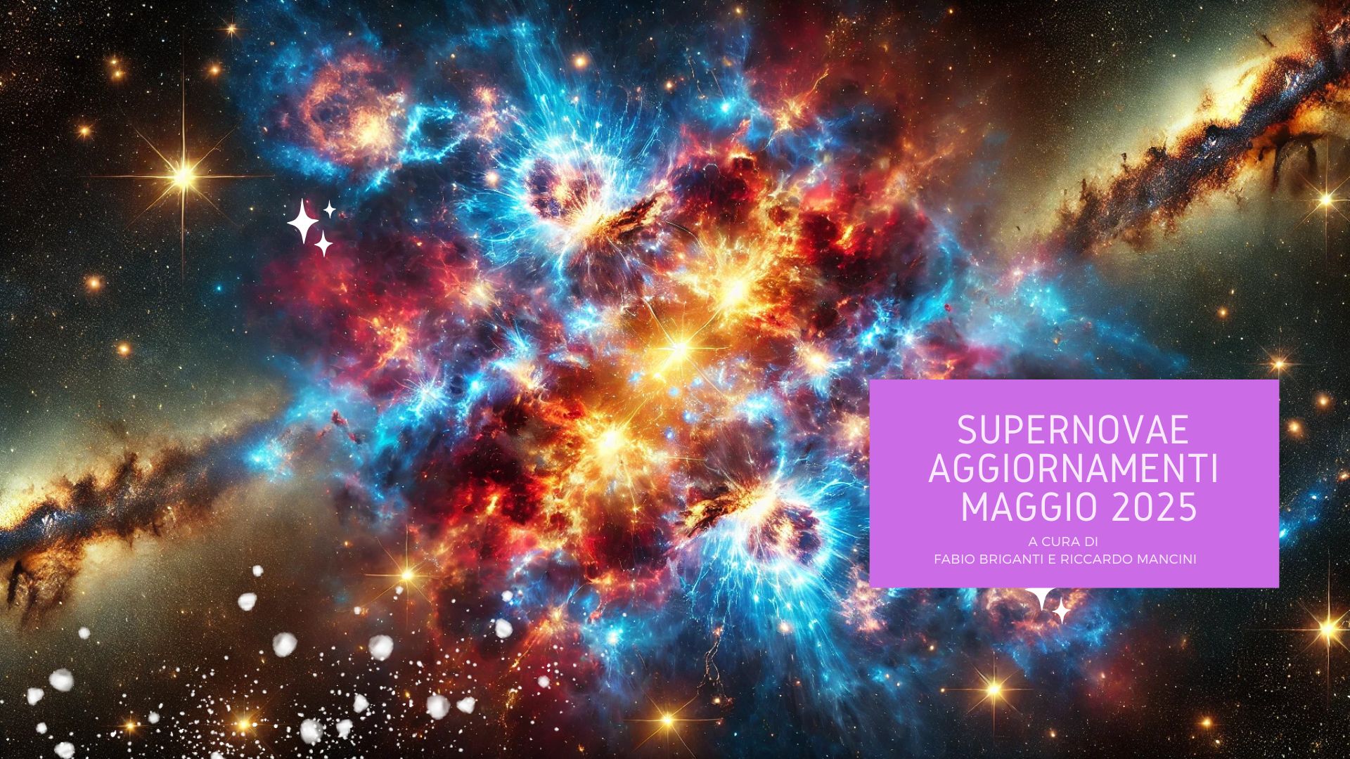 SUPERNOVAE aggiornamenti del mese