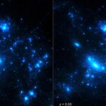 a collage of stars in space