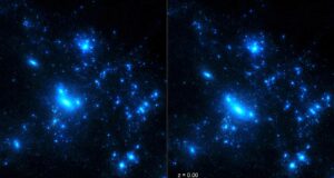 a collage of stars in space