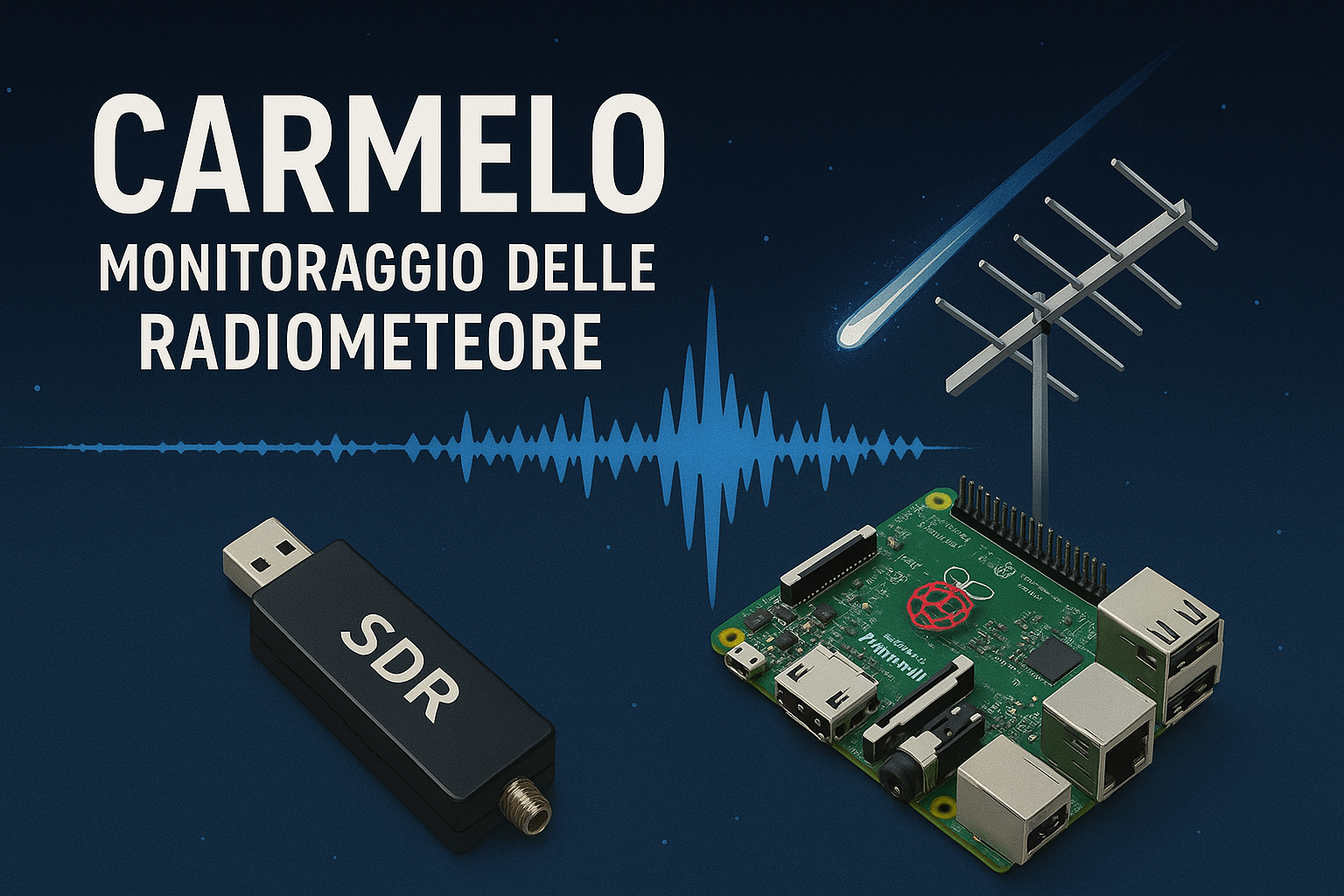 CARMELO A CACCIA DI RADIOMETEORE
