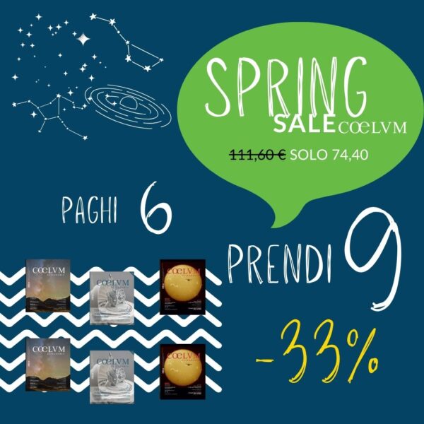 TORNA SPRING SALE -33% PRENDI 9 paghi 6