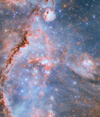 Hubble celebra 35 anni con una nuova immagine di NGC 346