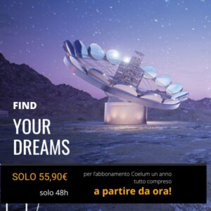 OFFERTA A TEMPO: COELUM UN ANNO A SOLI 55,90 EURO
