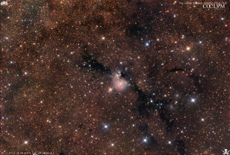 The Little Cocoon Nebula (Sh2-82)