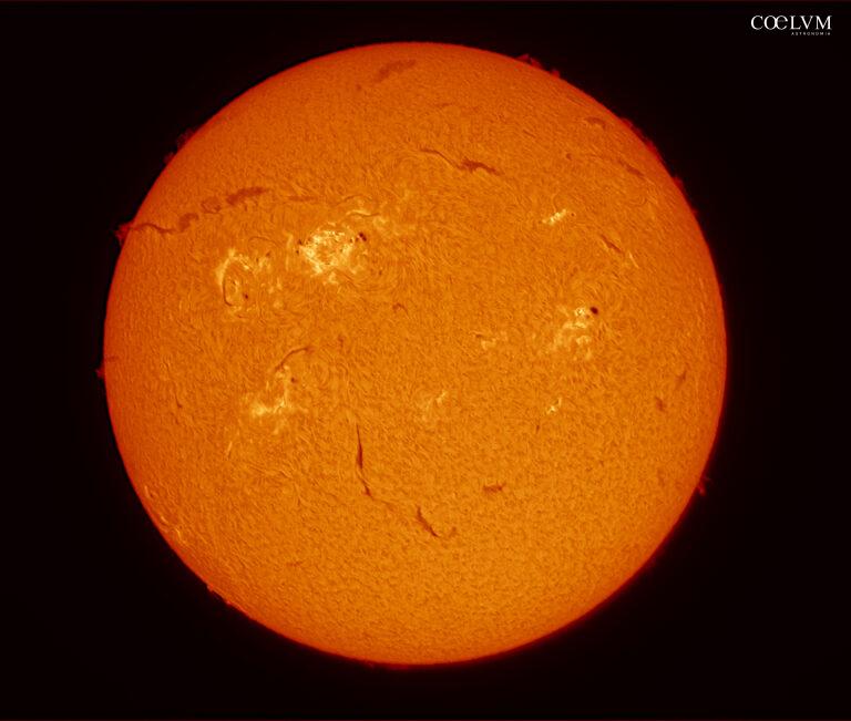 Primo sole in H-alpha