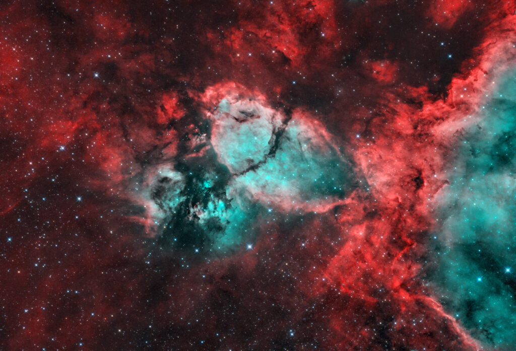 NGC 896 – Head Fish Nebula