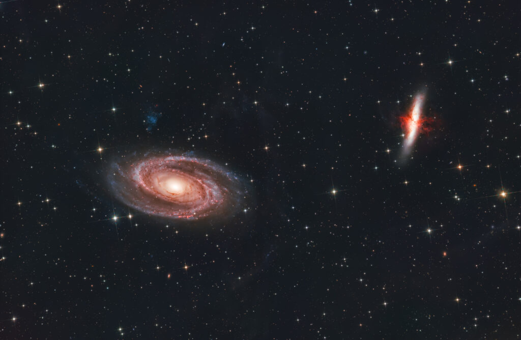 M81 e M82: un duetto galattico nell’Orsa Maggiore
