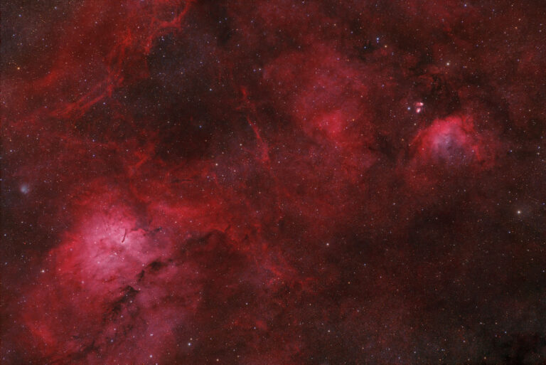 Il complesso nebulare della Volpetta