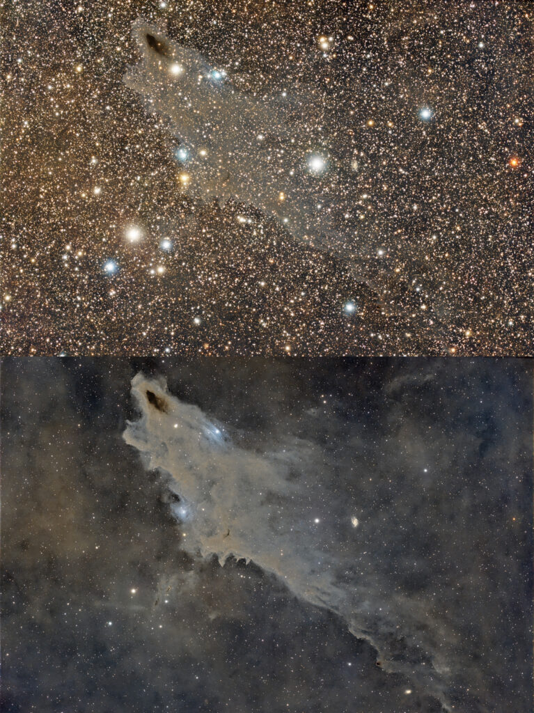Shark Nebula (LDN 1235) – E se per una volta non riducessimo le stelle?