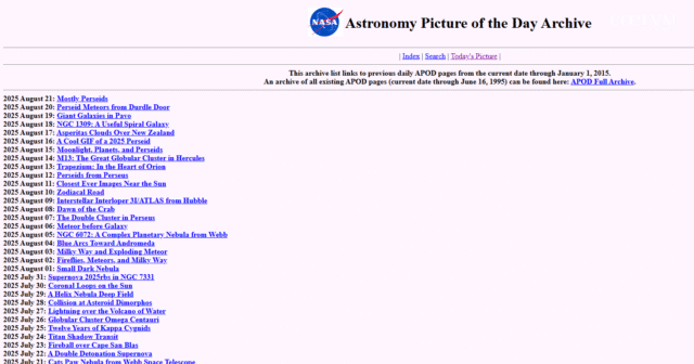astronomy picture of the day Astronomy Picture of the Day