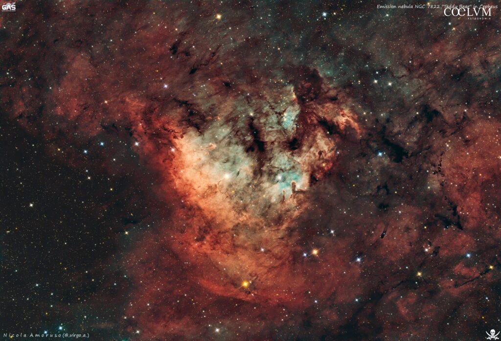Teddy Bear Nebula – NGC 7822