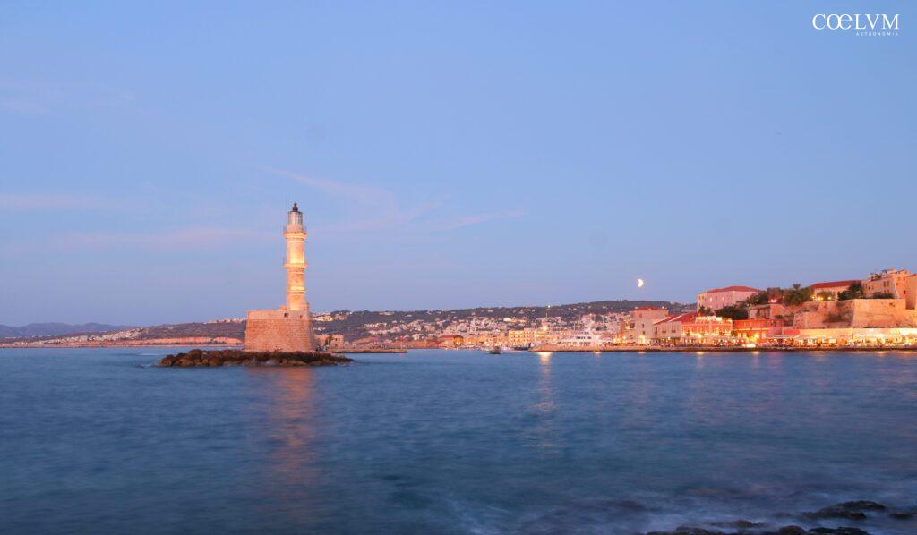 Eclissi 07-09-2025 da Chania(Creta)