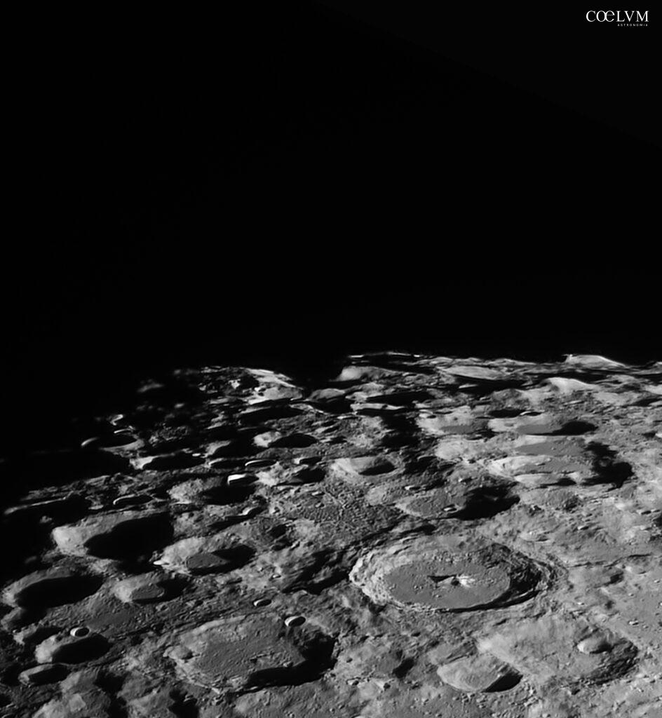 Cratere Moretus – polo sud lunare