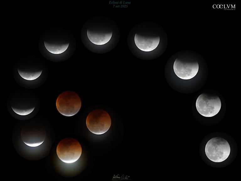 Eclissi di Luna del 7 settembre 2025