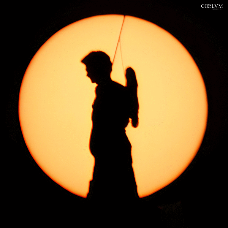 Silhouette di angelo