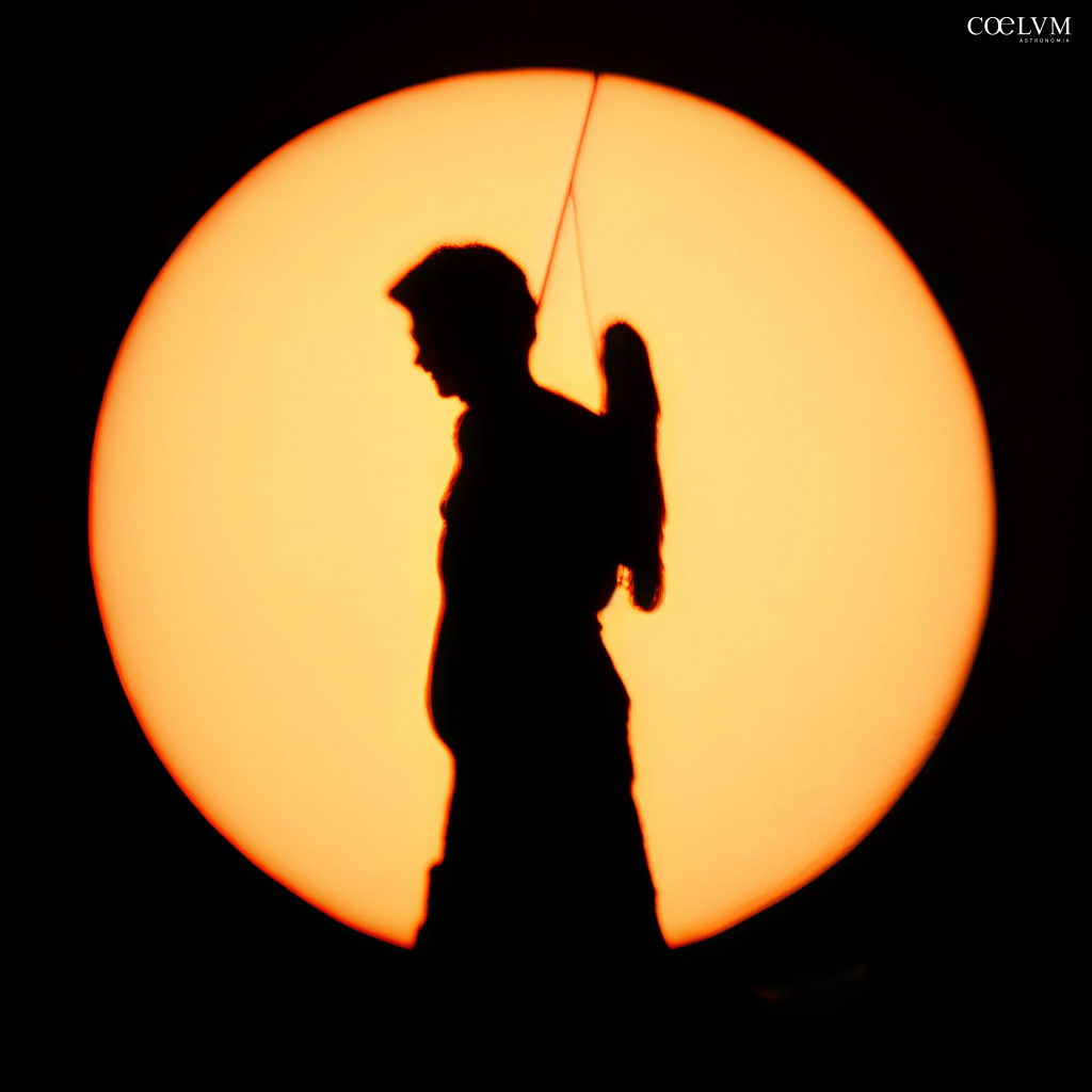 Silhouette di angelo