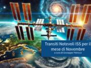 Transiti della ISS International Space Station