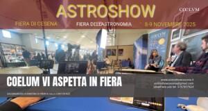 ASTROSHOW 2025 COELUM ASTRONOMIA ALLA FIERA DELL’ASTRONOMIA DI CESENA