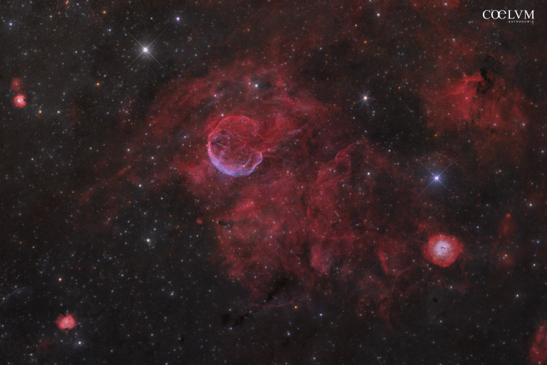 The Garlic Nebula Sh2-170 & Abell 85