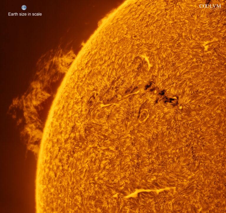 Protuberanza Solare ad anello