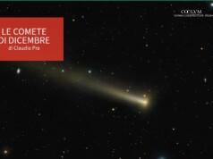 Le Comete del mese di Dicembre: SALUTIAMO LA COMETA INTERSTELLARE