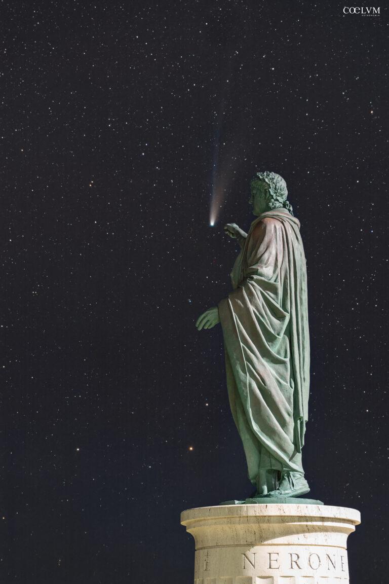 La cometa Lemmon e Nerone: quando il cielo incontra la storia