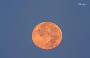 La super Luna e il Castello di San Michele