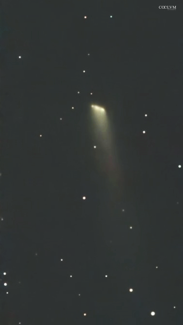 Il sole riduce a frammenti la cometa C/2025 K1 Atlas