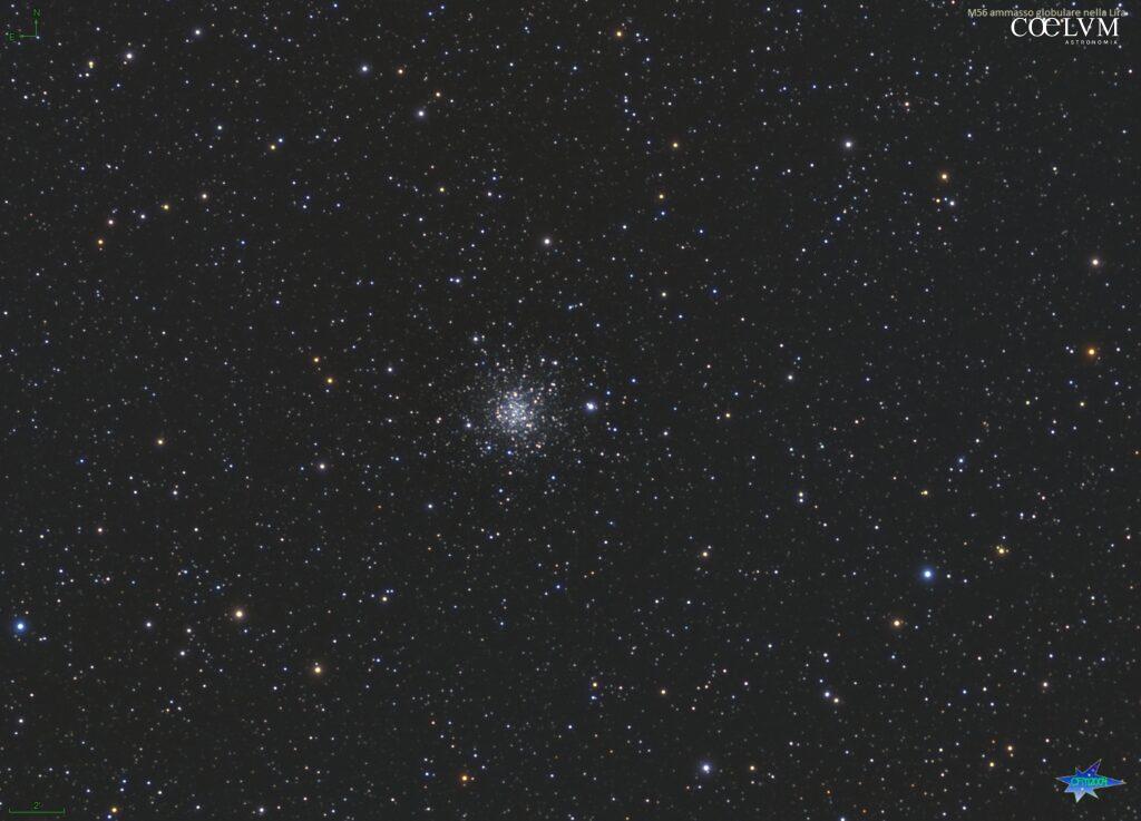 M56 ammasso globulare nella Lira