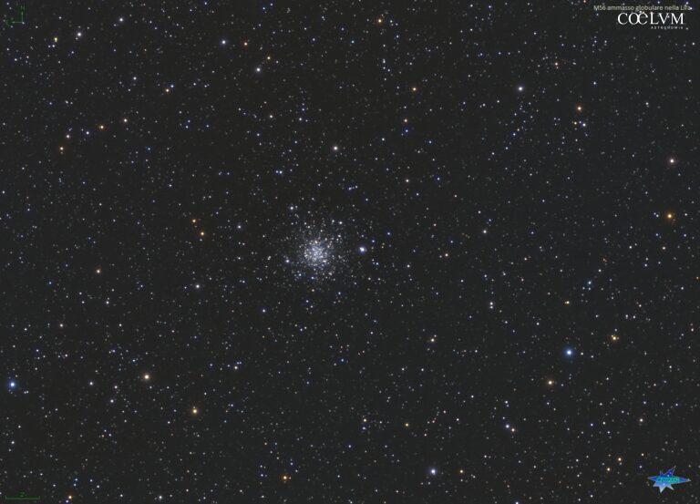 M56 ammasso globulare nella Lira