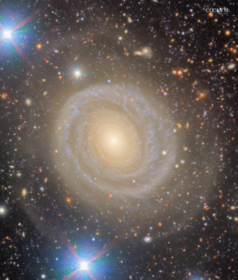 Una Galassia Elegante dal Cuore Oscuro NGC 4378