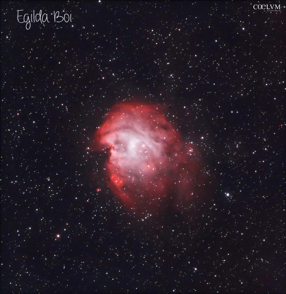 NGC 2174 Nebulosa testa di scimmia.