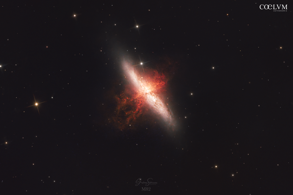 M82 Galassia Sigaro