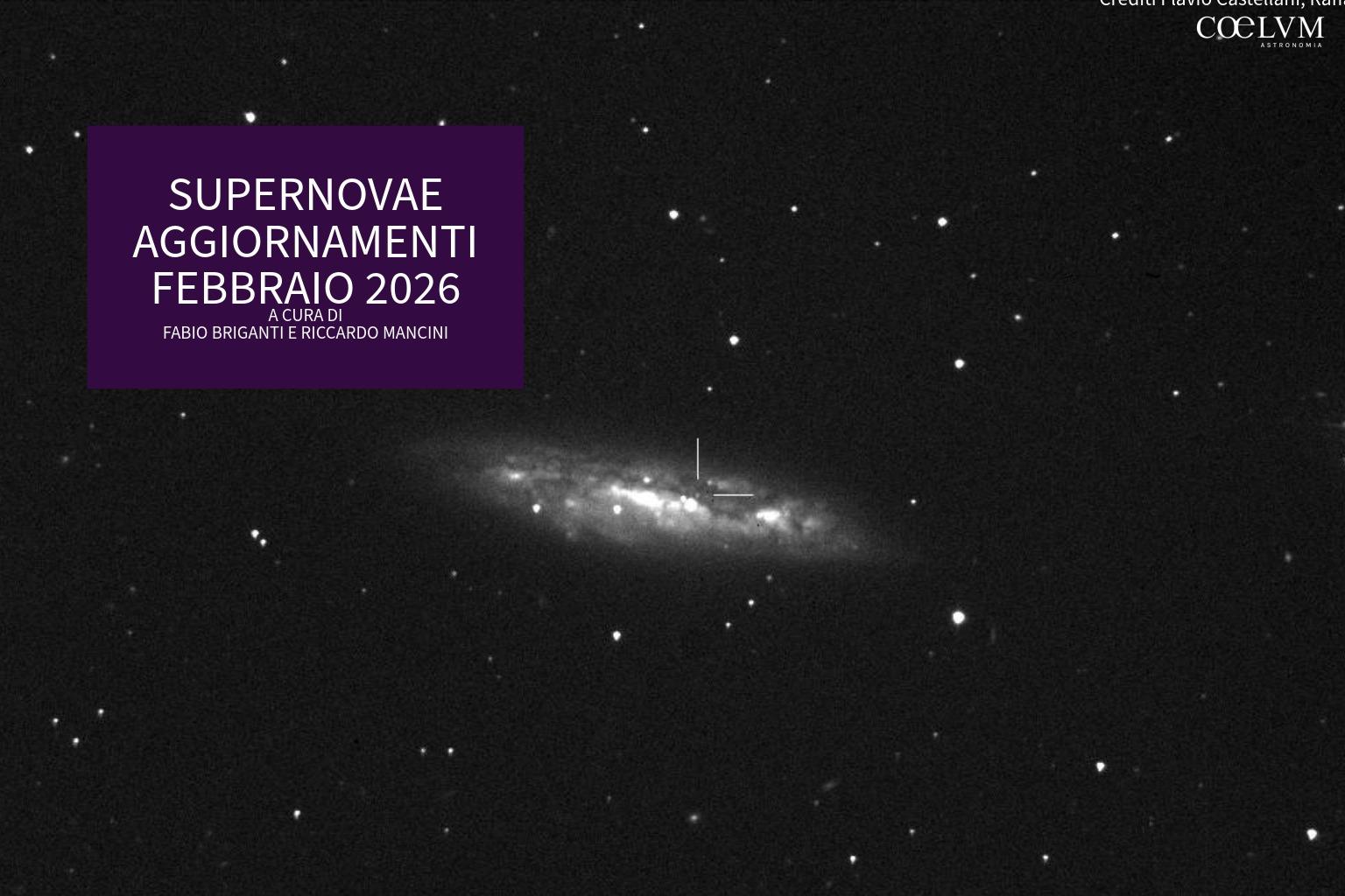 SUPERNOVAE aggiornamenti del mese