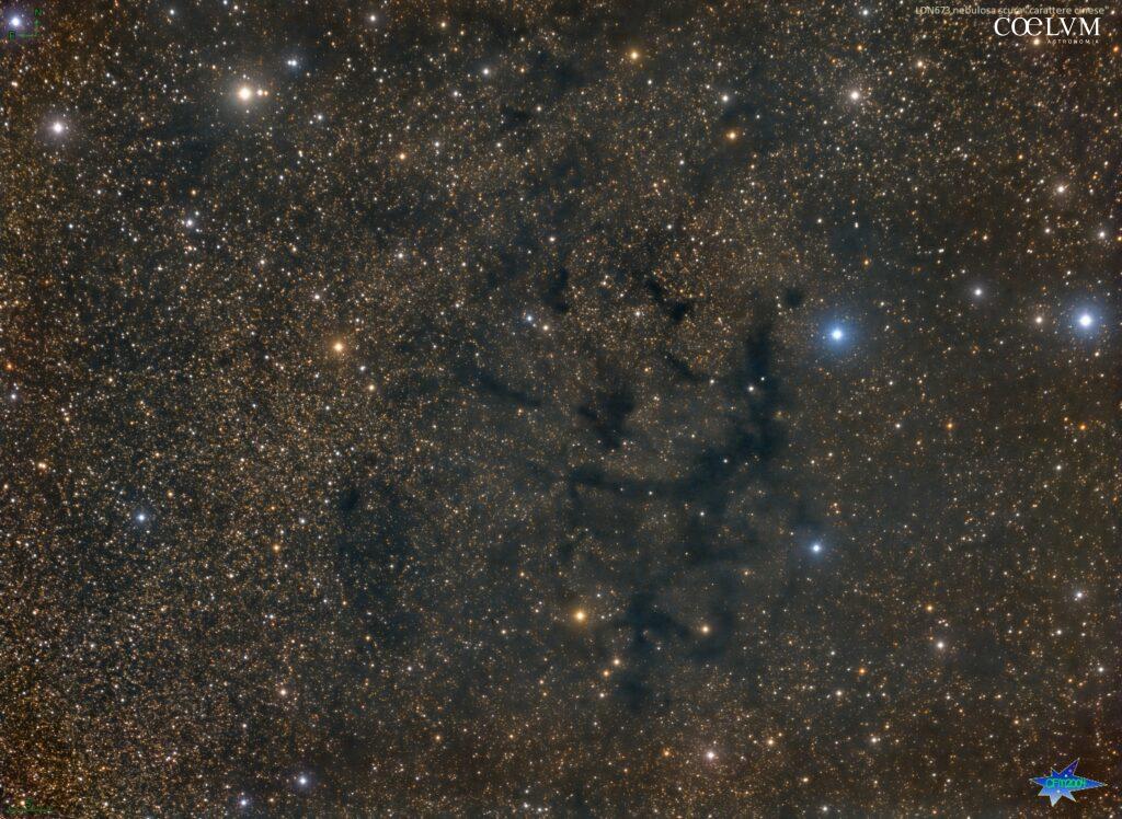 LDN673 nebulosa scura “Carattere Cinese”