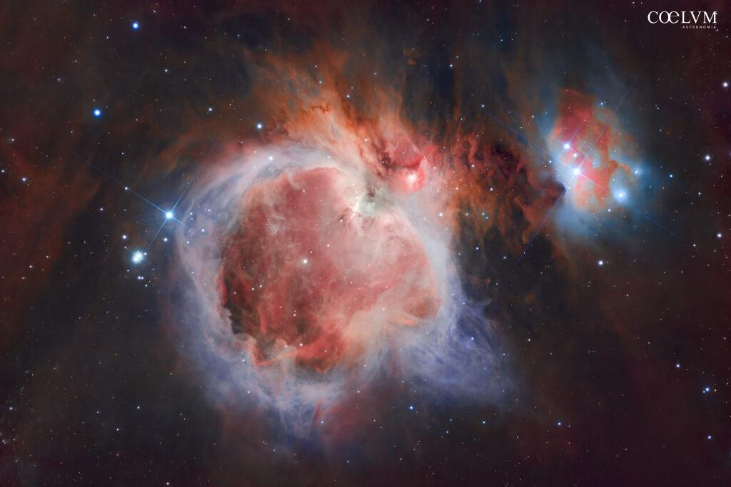 Nebulosa di Orione e nebulosa Running Man