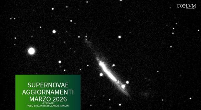 SUPERNOVAE aggiornamenti del mese