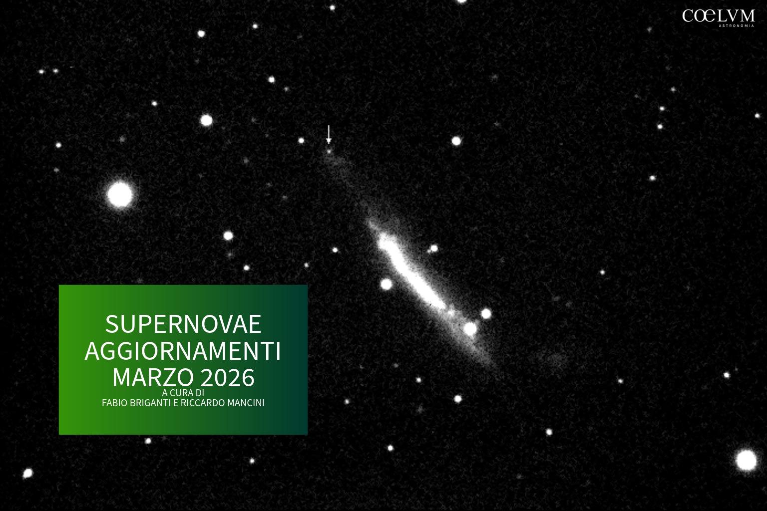 SUPERNOVAE aggiornamenti del mese