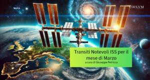 Transiti della ISS International Space Station Marzo 2026