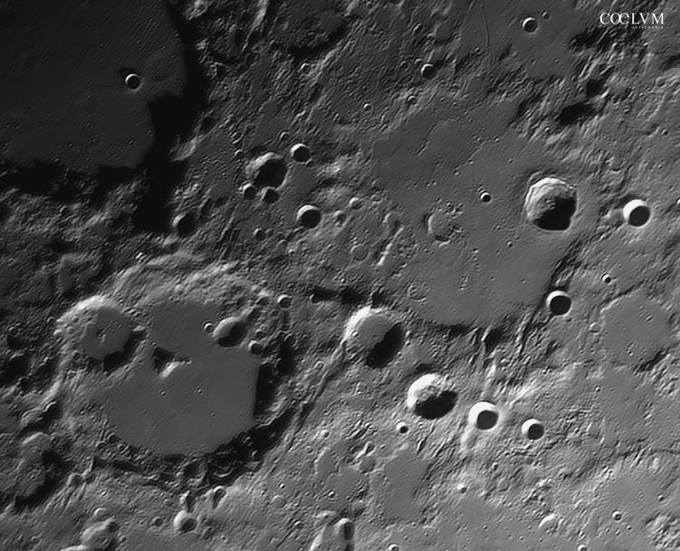 Luna – Crateri Hipparchus, Albategnius e Klein