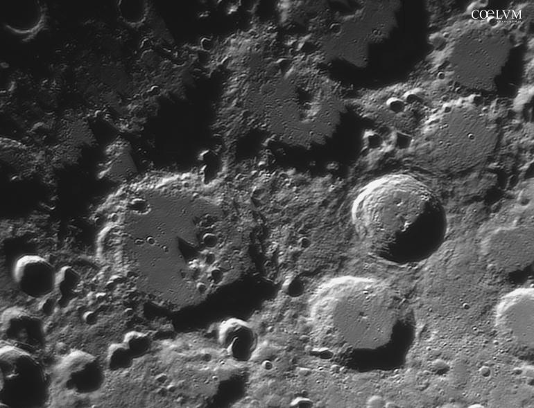 Luna – Crateri Walther, Werner ed Aliacensis