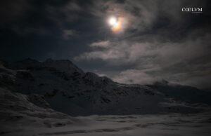 Nubi iridescenti sulle Alpi Svizzere