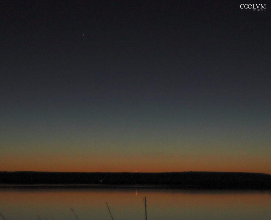 Venere, Mercurio e Saturno