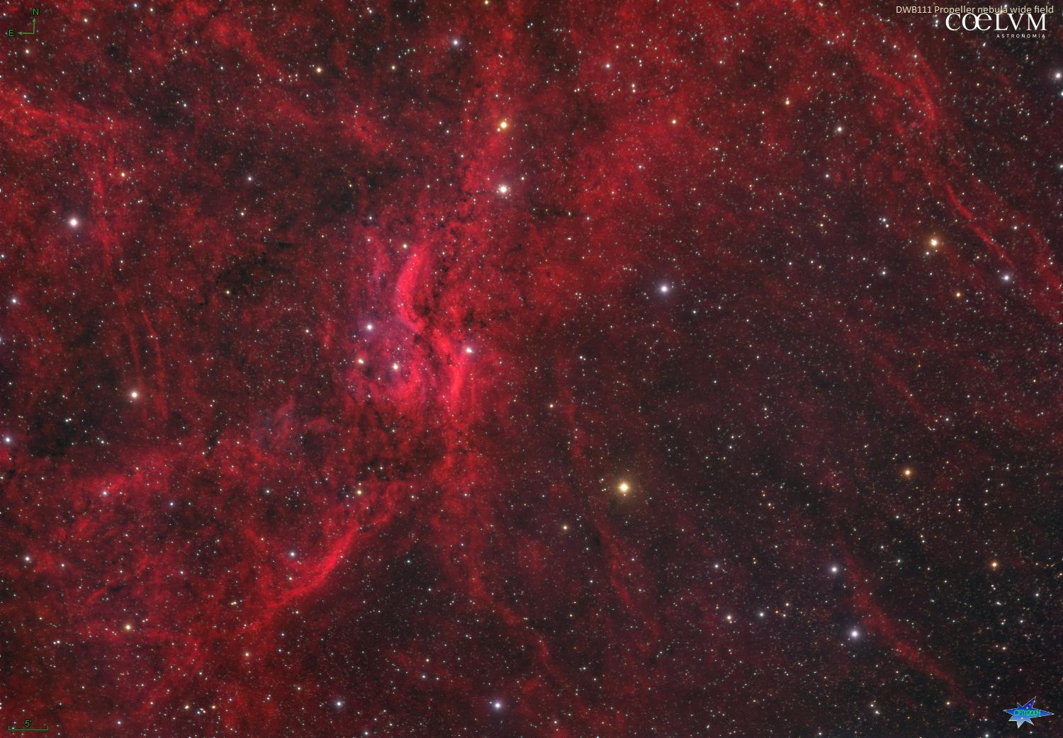 DWB111 nebulosa Propeller a campo largo